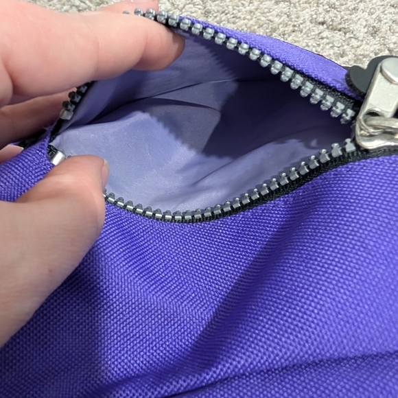 Vintage Walt Disney World Kids Canvas Purple Minnie Mouse Mini Bookbag - Picture 10 of 12